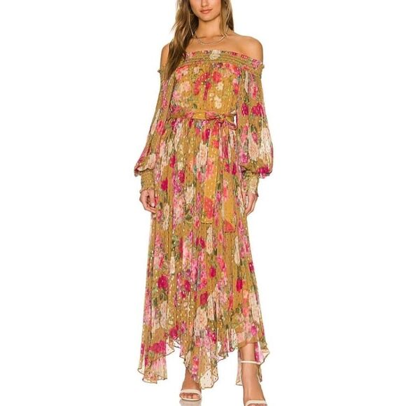 Rococo Sand Avar Off Shoulder Dress Sz. XS - Picture 1 of 8